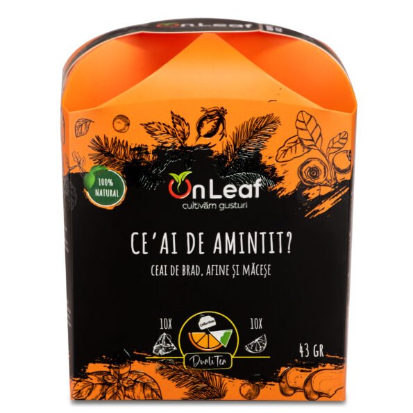 Ceai de brad, afine şi măceşe